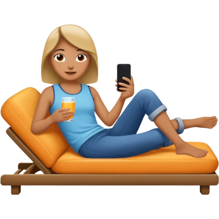 SLACKING OFF emoji
