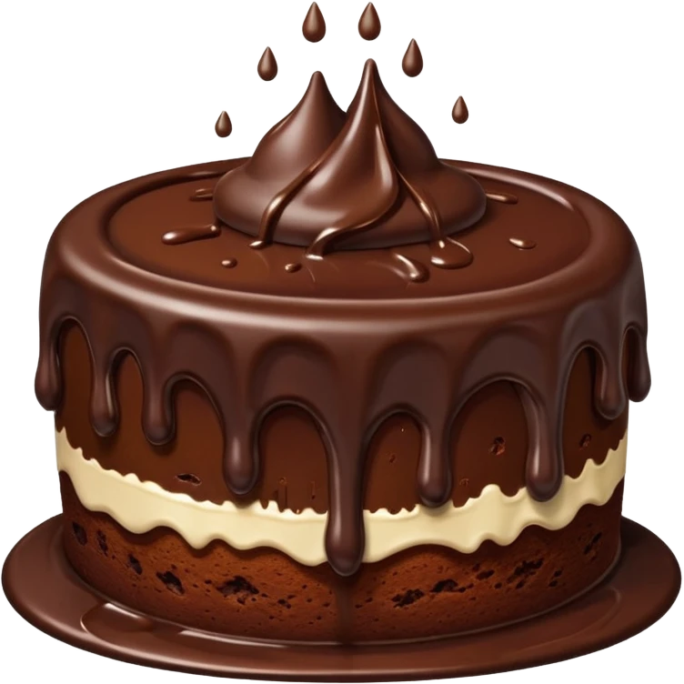 melted cake emoji