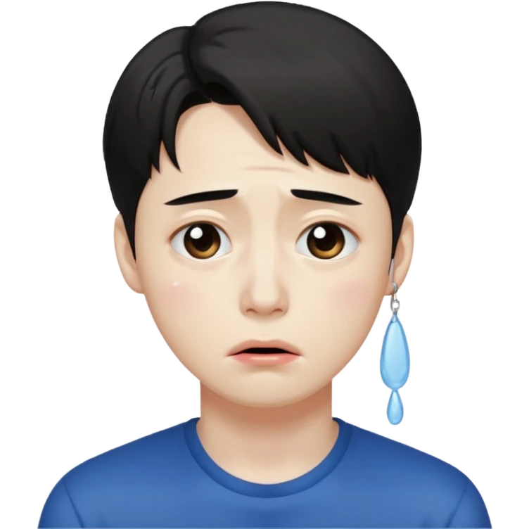 Эмоджи с Ли Дон Уком для twitch без фона, на котором он плачет  emoji