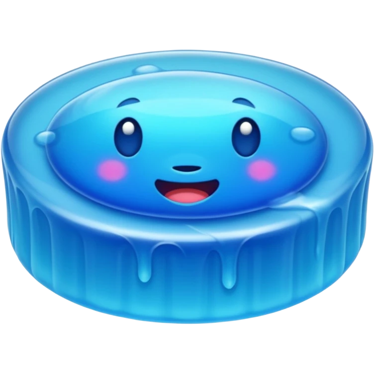 jelly disc smushed emoji