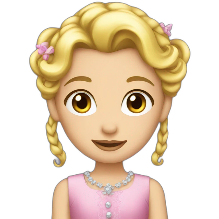 Garçon princesse emoji