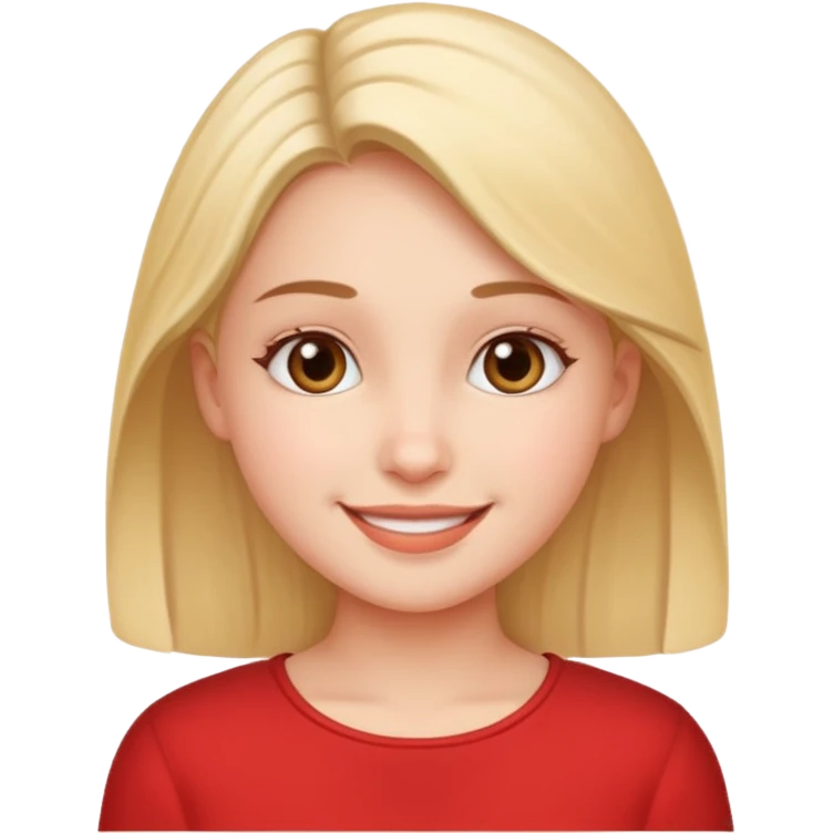 Kind girl emoji