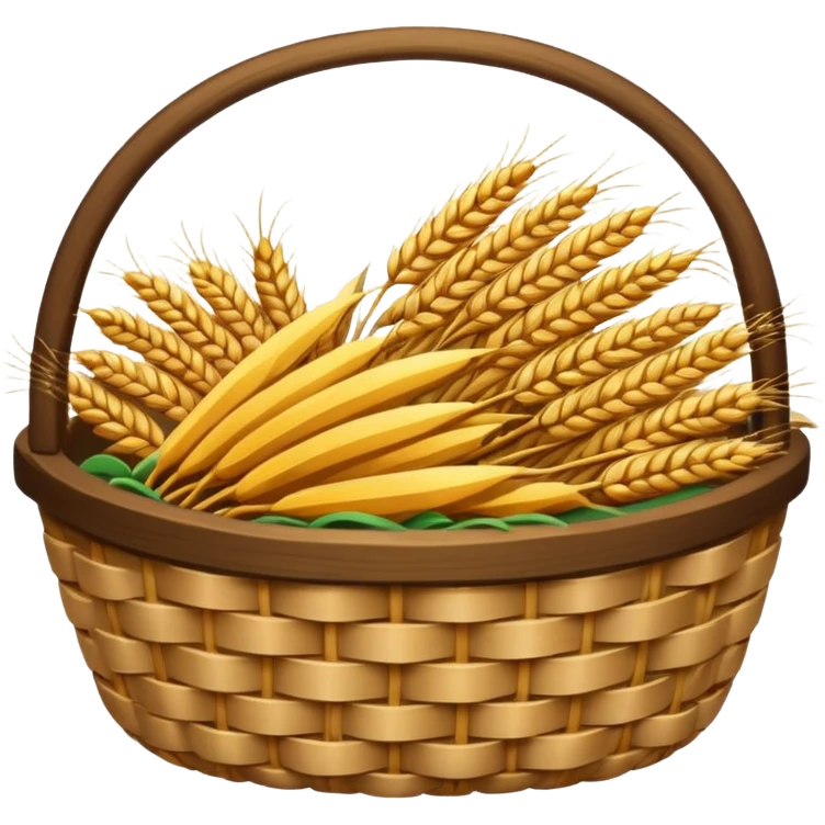 grain basket emoji