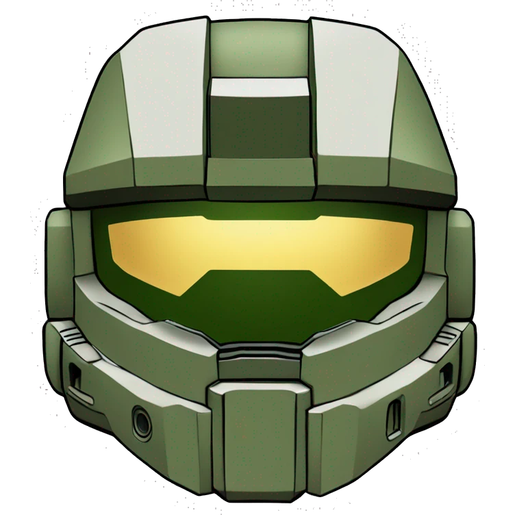 Halo master chief helmet emoji