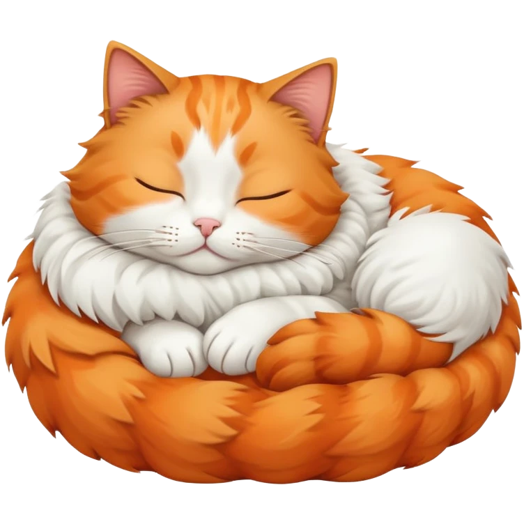 Cat sleep emoji