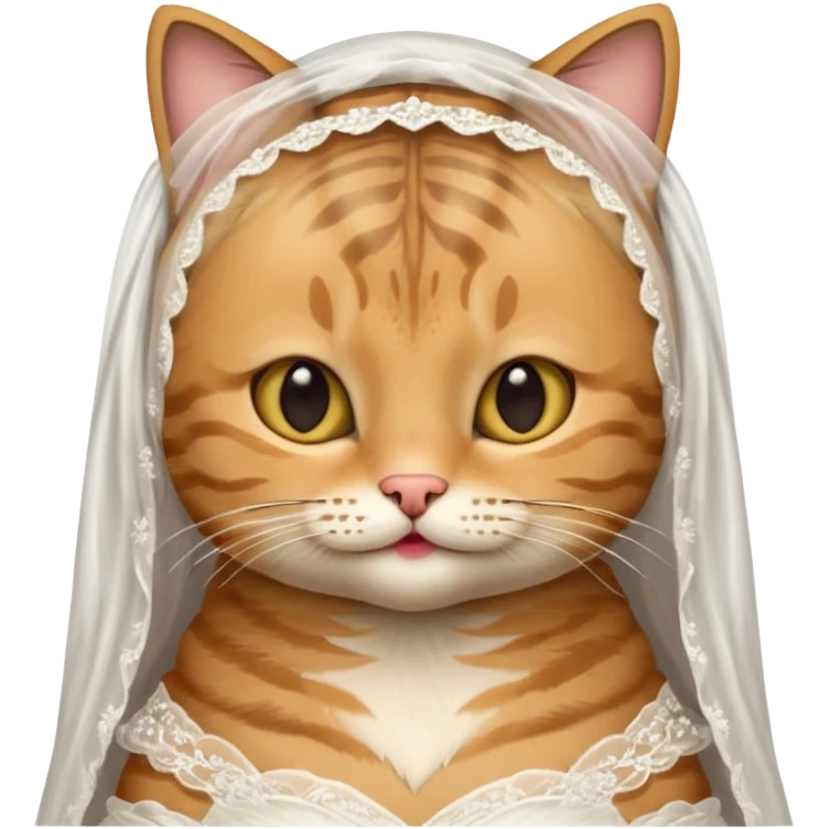 tabby cat brides emoji