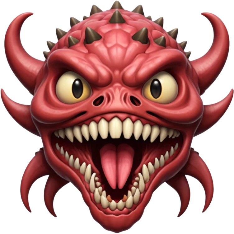 stranger things demogorgan emoji