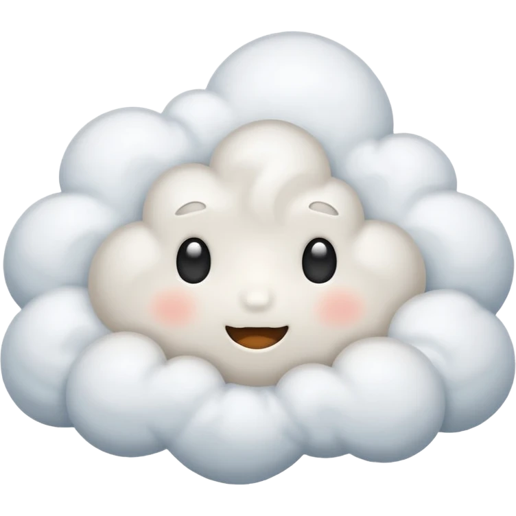 large White Cloud, emotion emoji