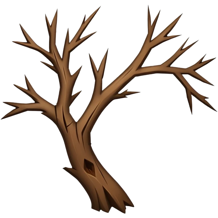 broken branch emoji