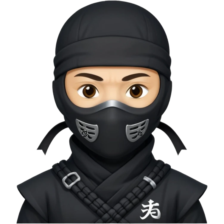 Ninja with MB written on it emoji