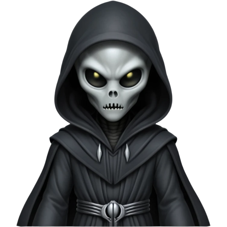 I need an emoji of a xenomorph alien in a sith robe emoji