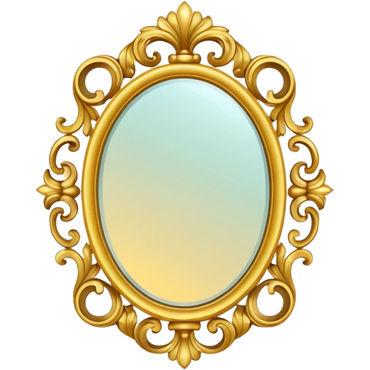 Golden mirror – Fancy frame, glowing

































 emoji