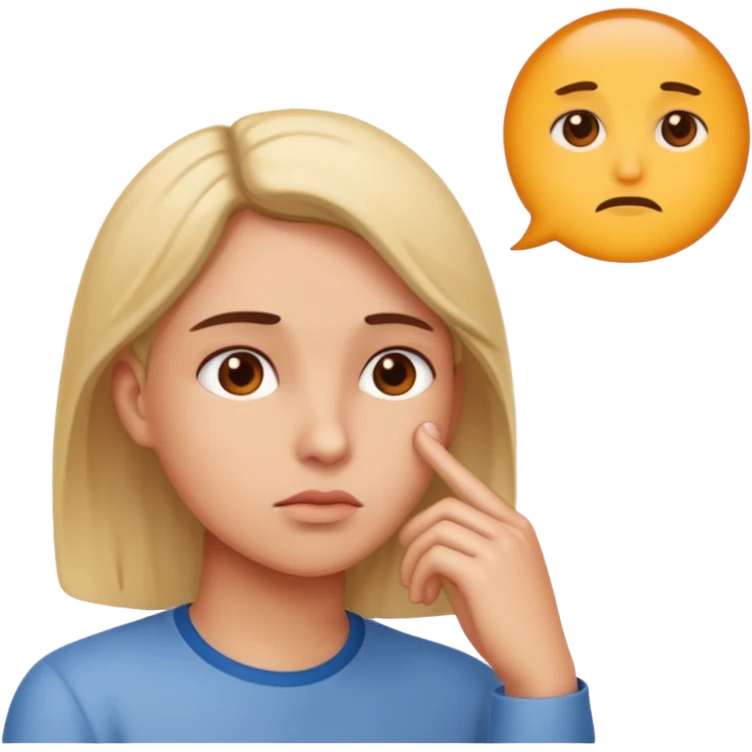 questioning to find stuff emoji