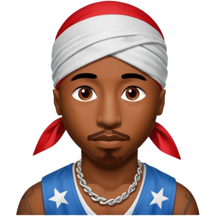 2Pac  emoji