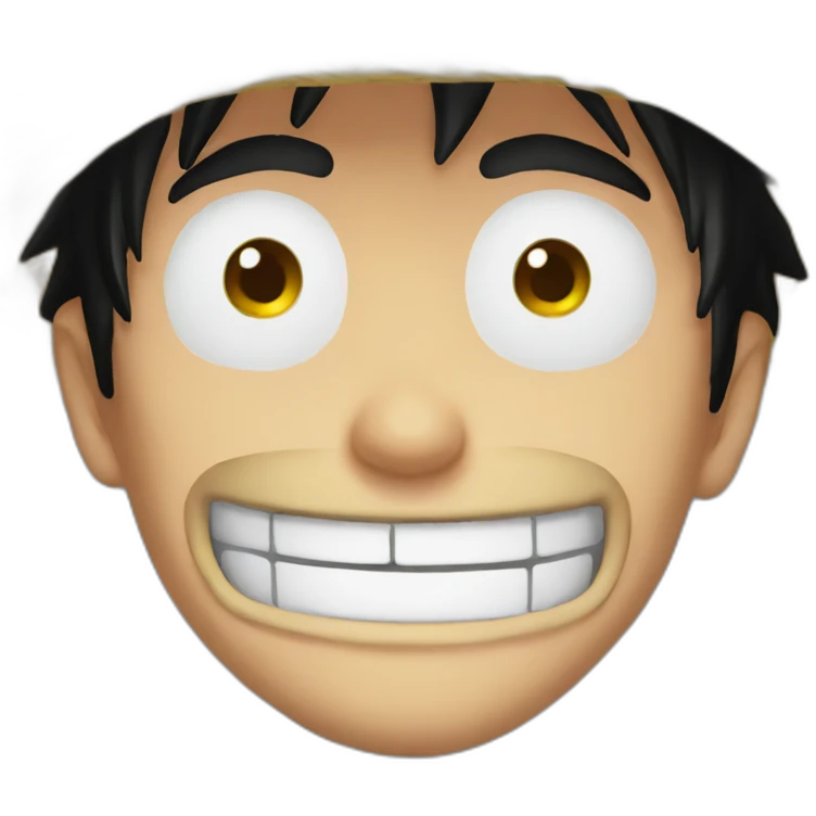 Luffy emoji