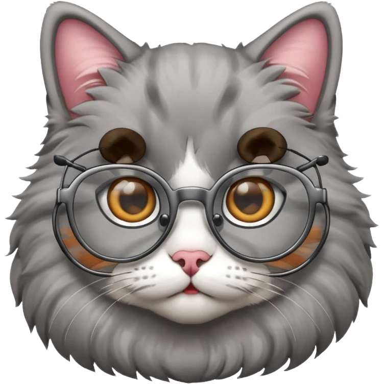 گربه عینکی  emoji