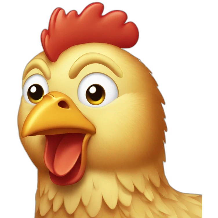 chicken emoji
