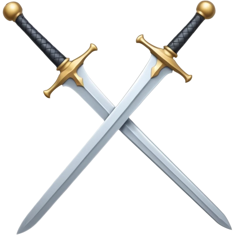 white sword emoji