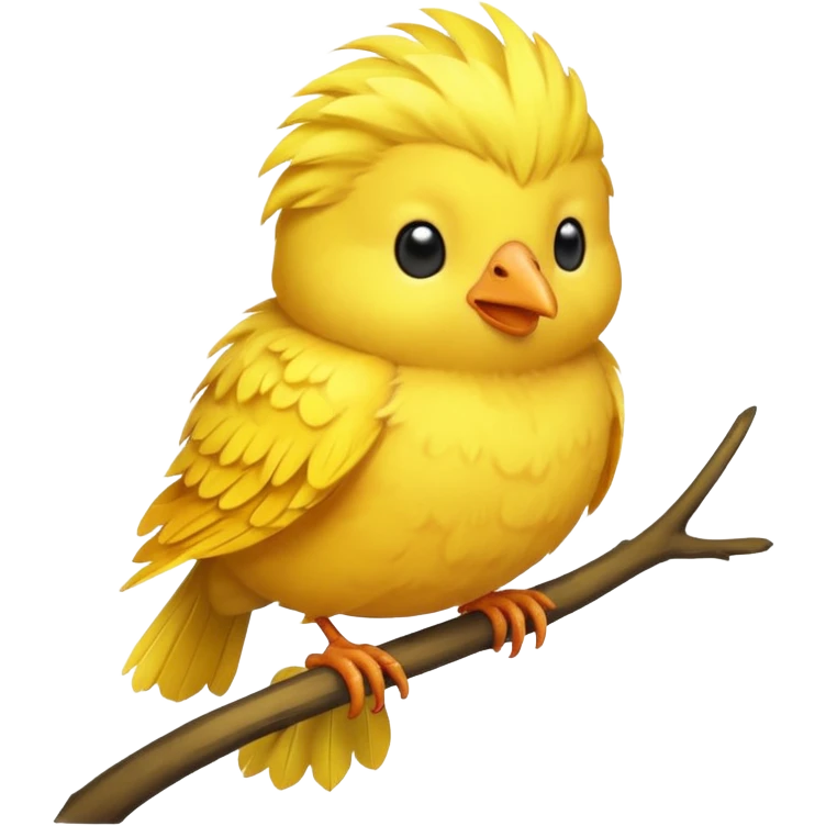 yellow bird emoji