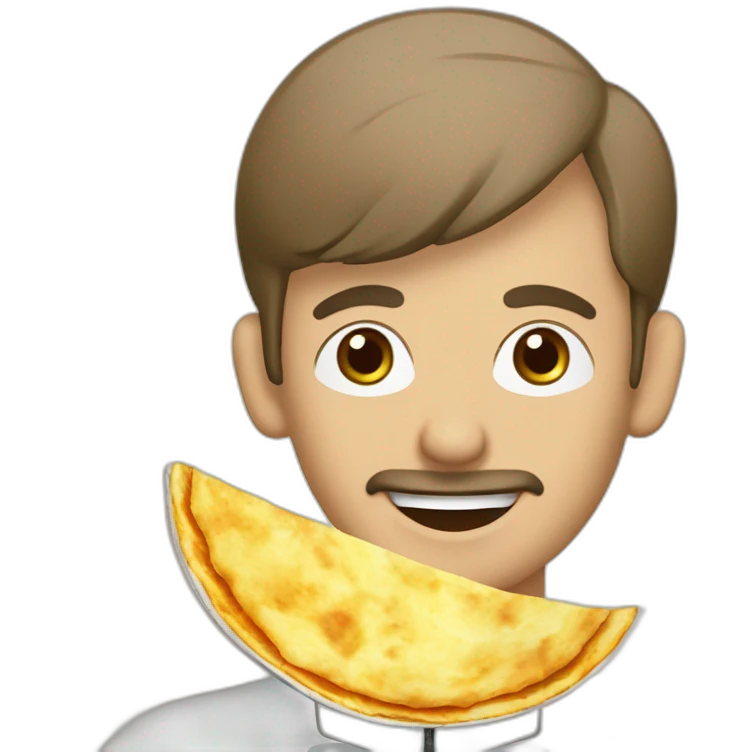 Tortilla de patatas con cebolla española emoji