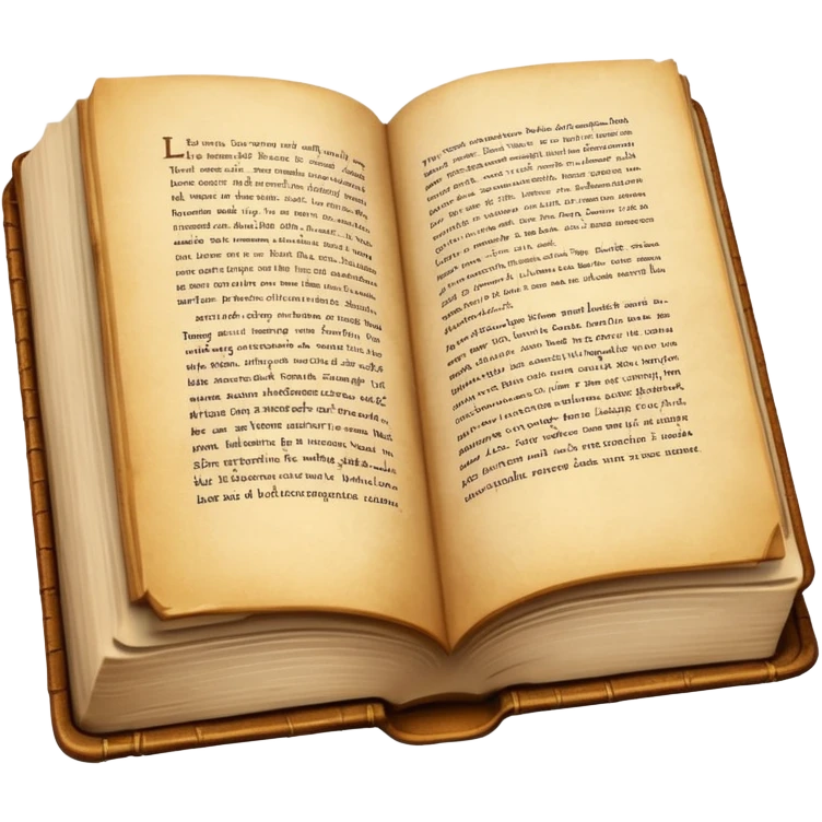opened book emoji