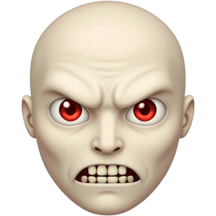 너무 무섭게 생겼어 emoji