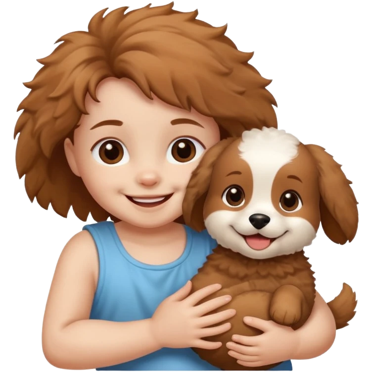 Best friends dog and baby emoji