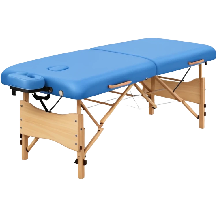 massage table blue emoji