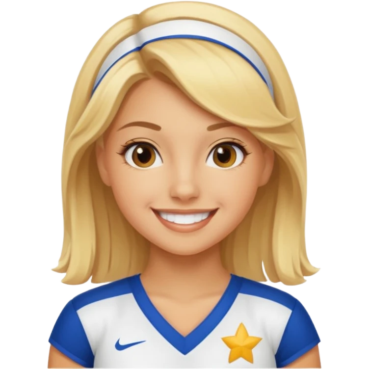 Cheerleader emoji