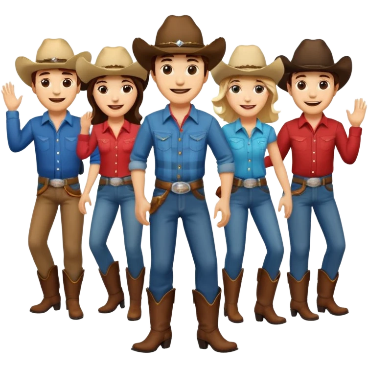 Line dance emoji