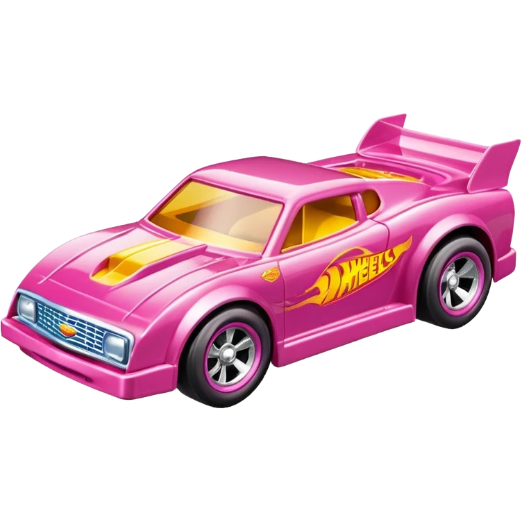 Машинка HotWheels розового цвета в классической упаковке HotWheels. emoji