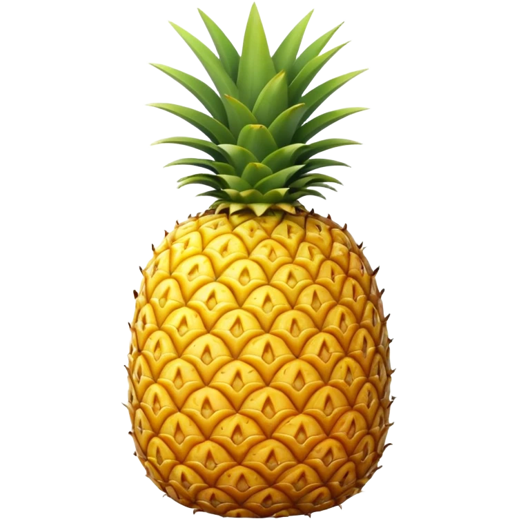 Gira la piña 100 grado emoji