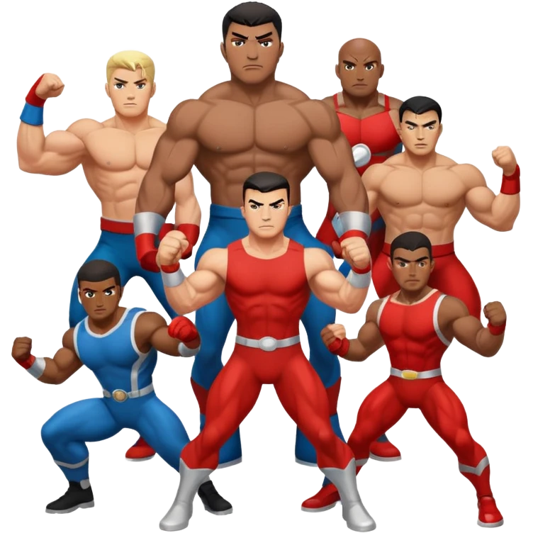 action heros emoji