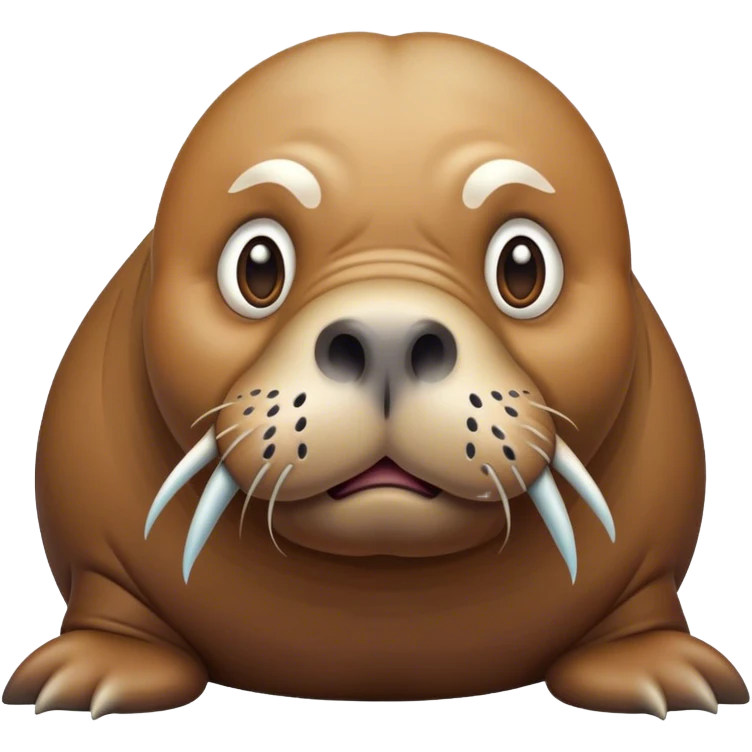 scared Walrus emoji