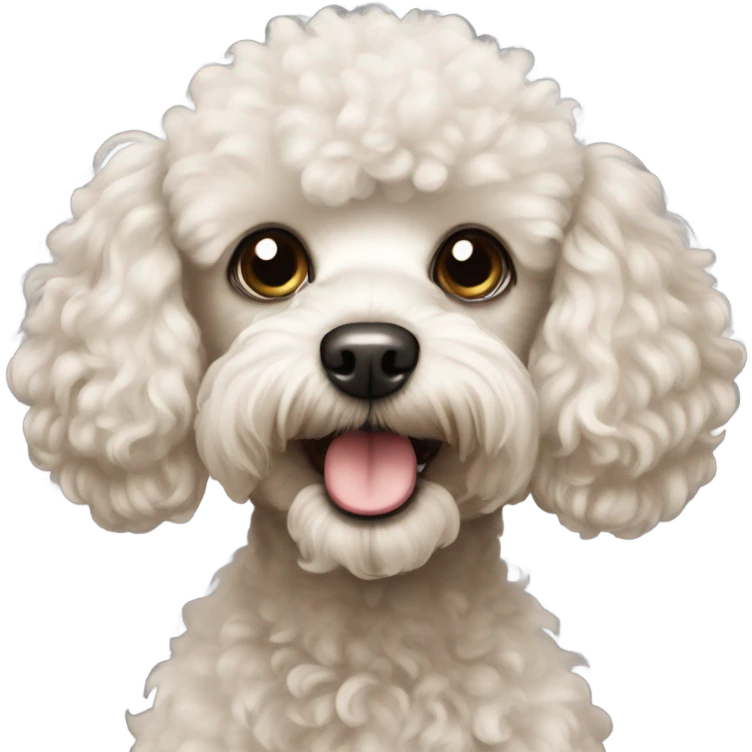 Toy poodle  emoji