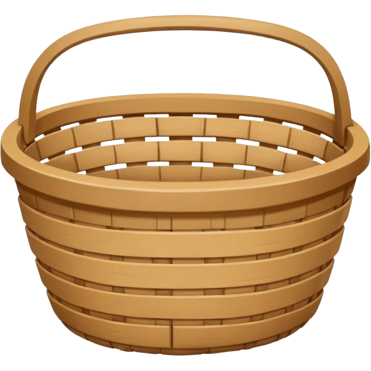 empty grain basket  emoji