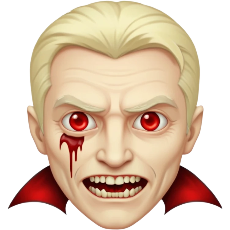 blonde old vampire man emoji