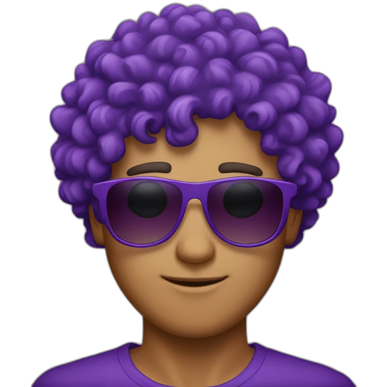 curly-hair-purple-guy-sunglasses- emoji