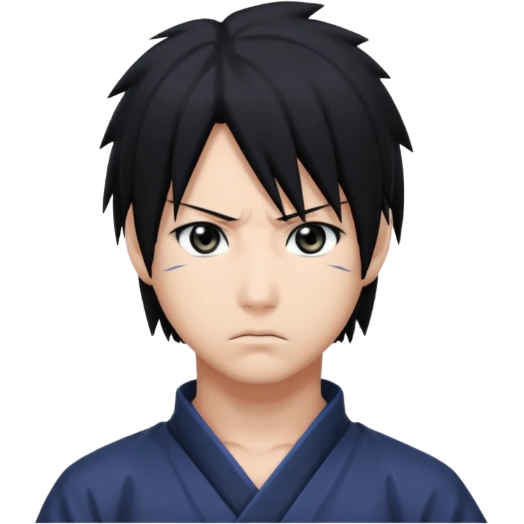 sasuke uchiha anime charther emoji