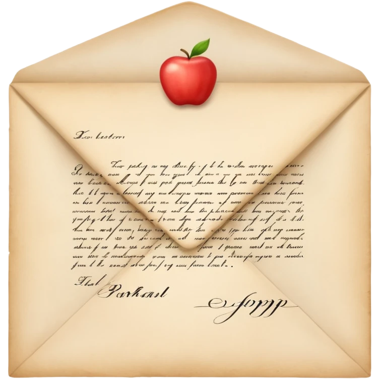 welcome letter emoji