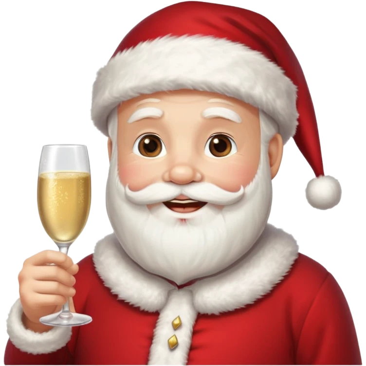 Santa Claus new year emoji