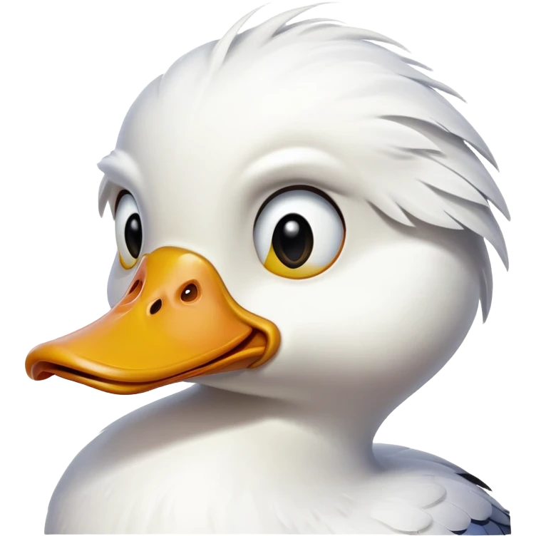 crying duck emoji