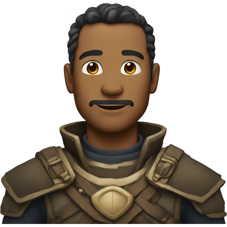 a brave man emoji