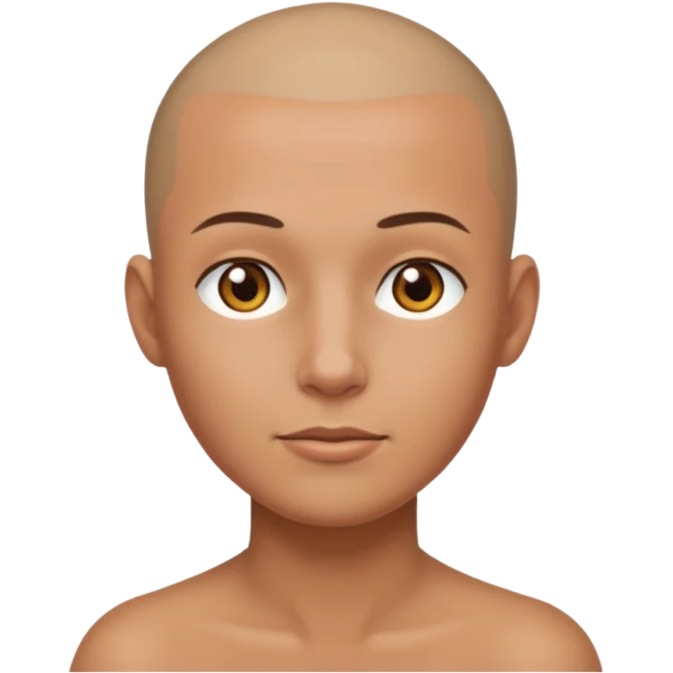 Bum head emoji