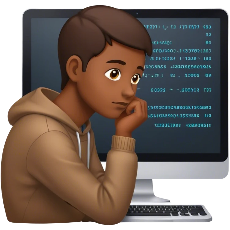 compute thinking emoji
