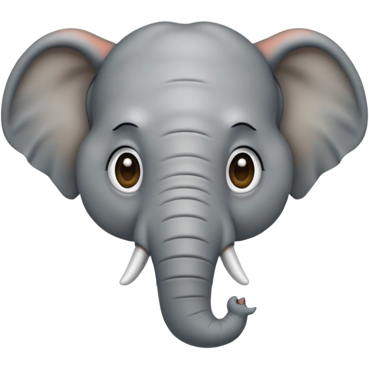 Sad elephant emoji