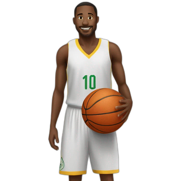 basketball in Cameroon emoji