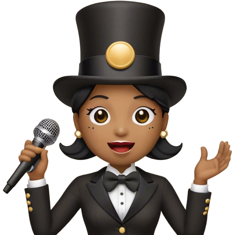 make me a emoji that singing this words (Whoa Black Betty, bam-ba-lam
Go Black Betty, bam-ba-lam
Yo really gets me high, bam-ba-lam
Yeah that's no lie, bam-ba-lam
She's always ready, bam-ba-lam
She's all rock steady, bam-ba-lam
Whoa Black Betty, bam-ba-lam
Yeah Black Betty, bam-ba-lam) emoji