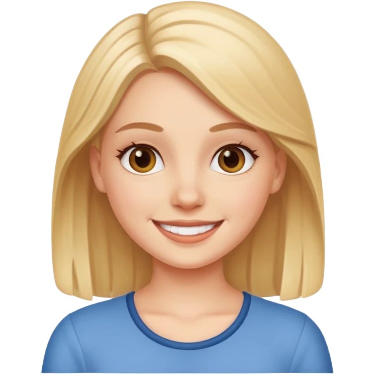 White girl emoji