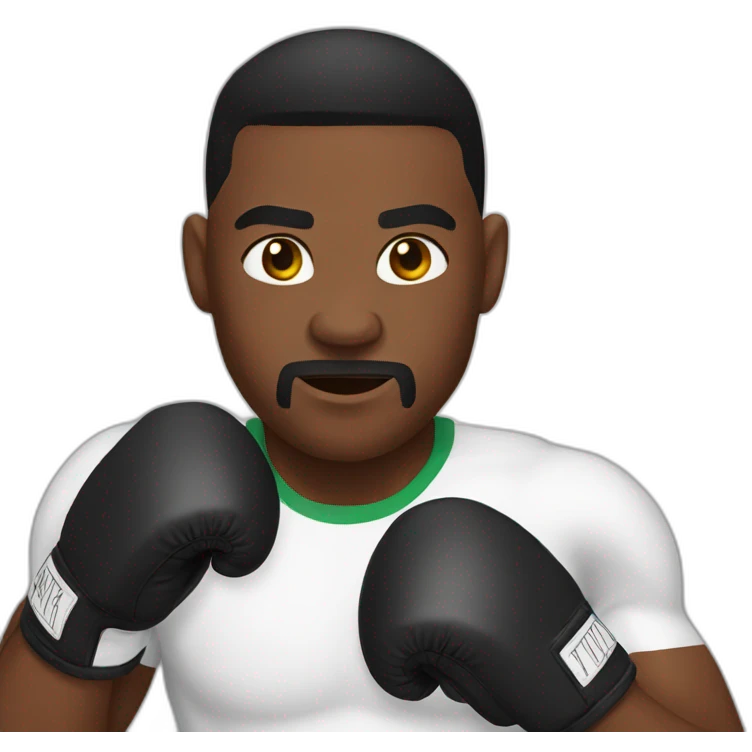 boxer emoji